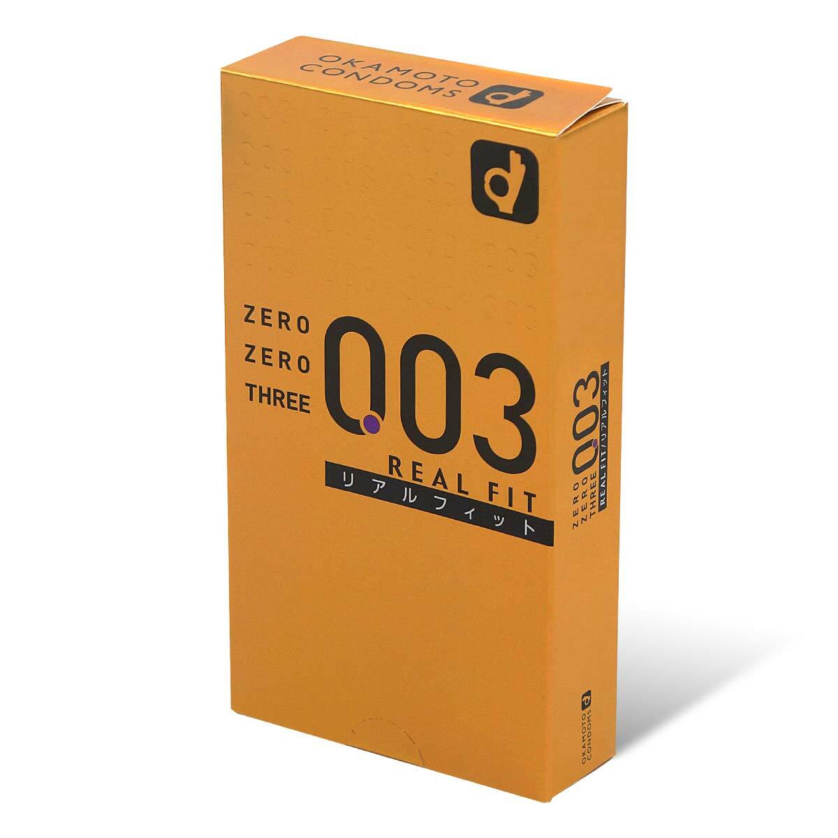 日版岡本 0.03 Real Fit 真‧貼身安全套（10片裝）