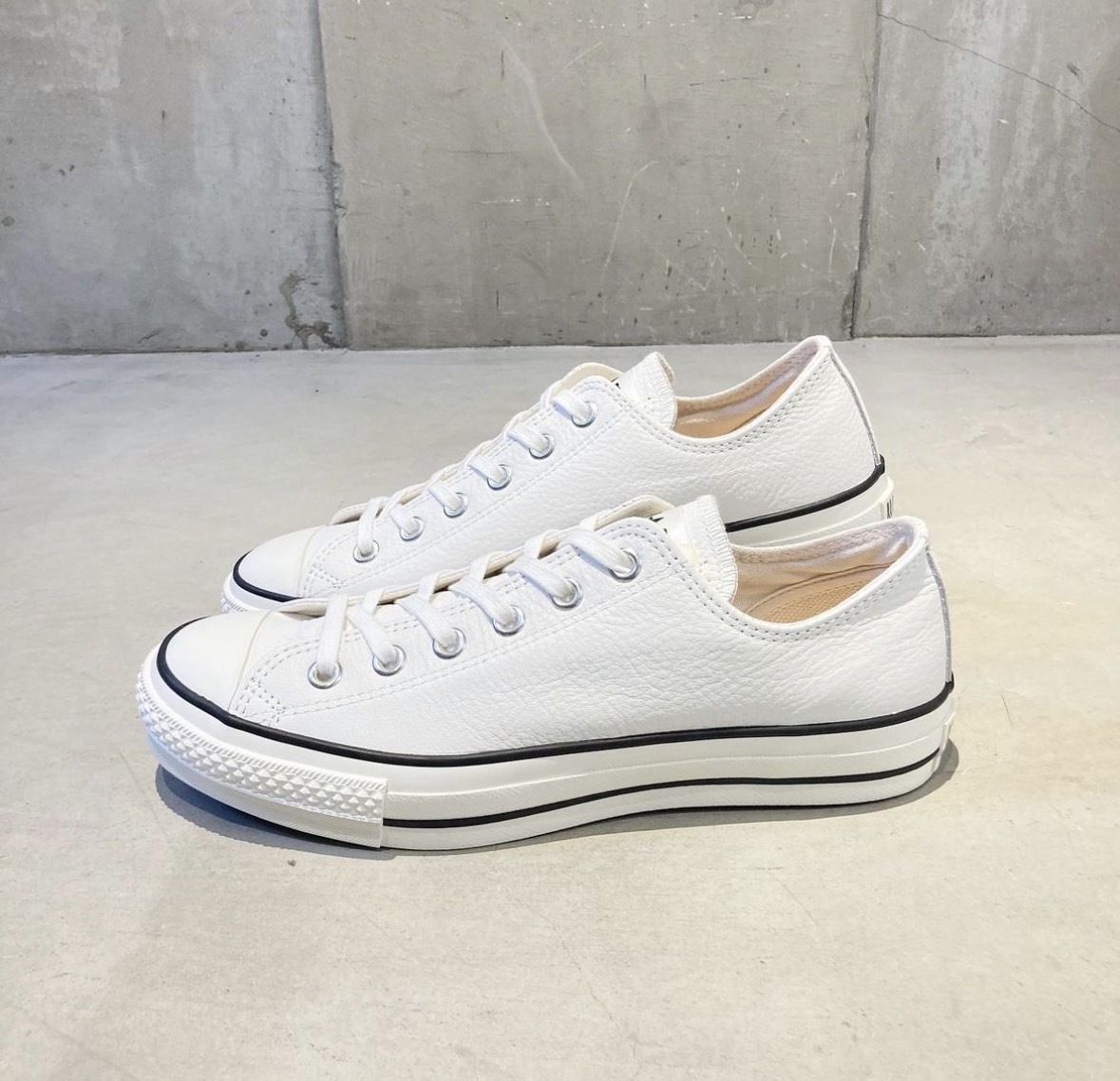 先行預購，8/25發售┃日本限定日本製CONVERSE LEATHER ALL STAR J OX 皮革