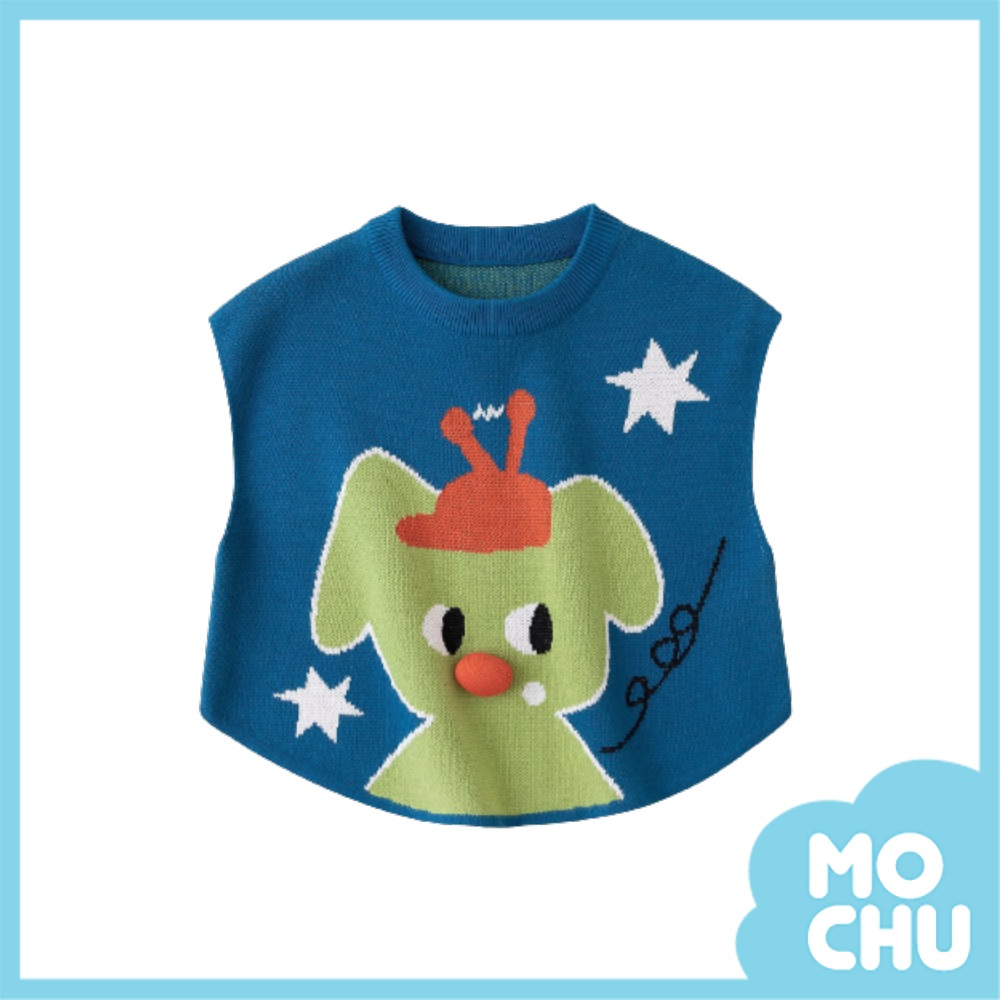 好奇小寶星星針織背心(兩色)