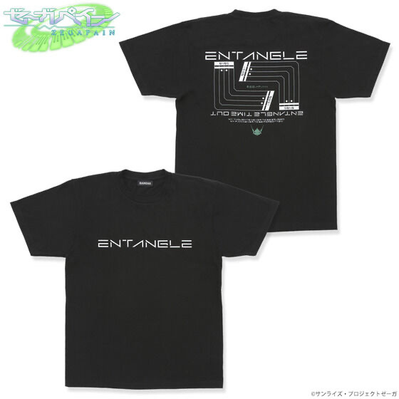 Pbandai 預訂2023/10月 ゼーガペイン Tシャツ ENTANGLE ラメプリント Tee