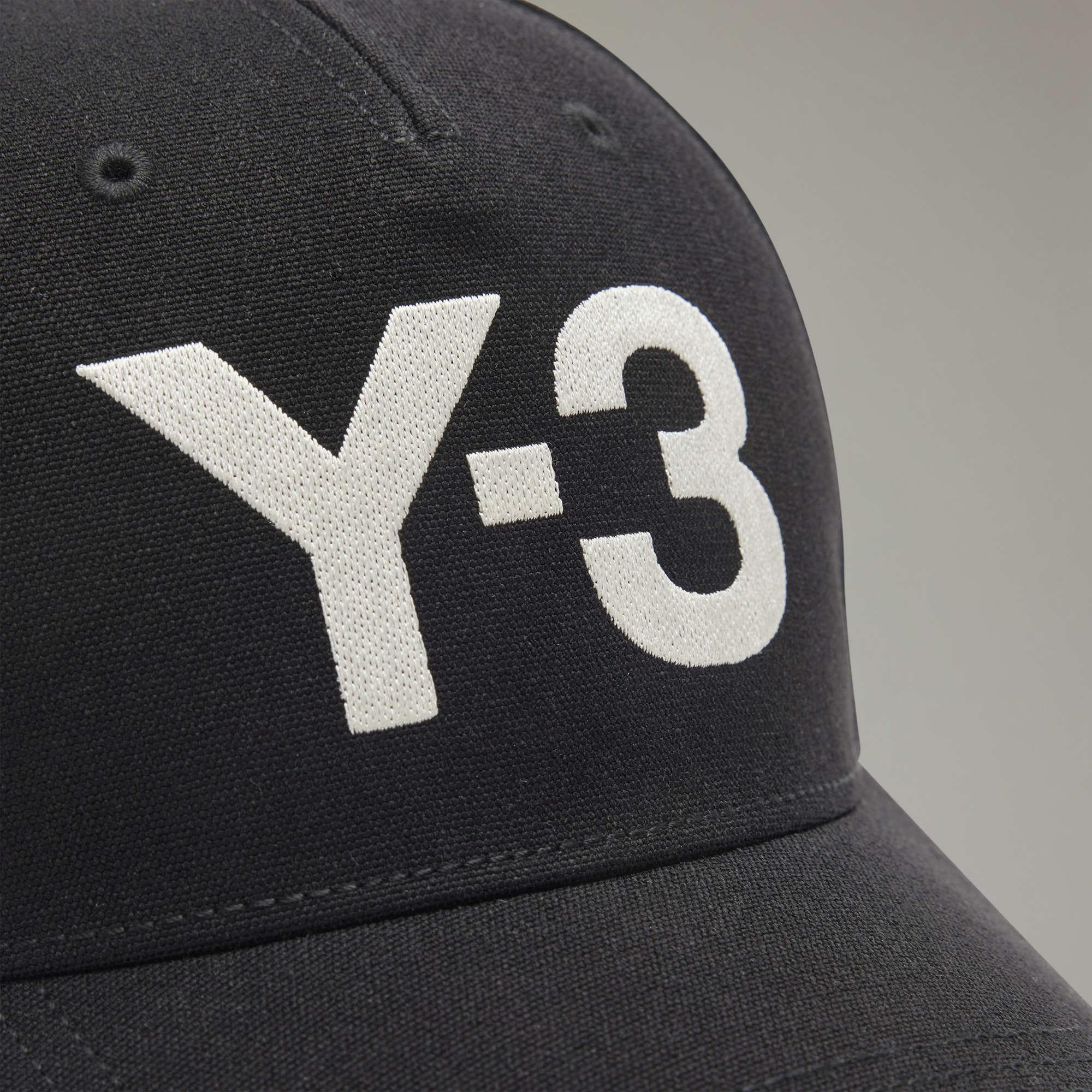 Y-3 LOGO CAP 經典LOGO棒球帽- 黑】