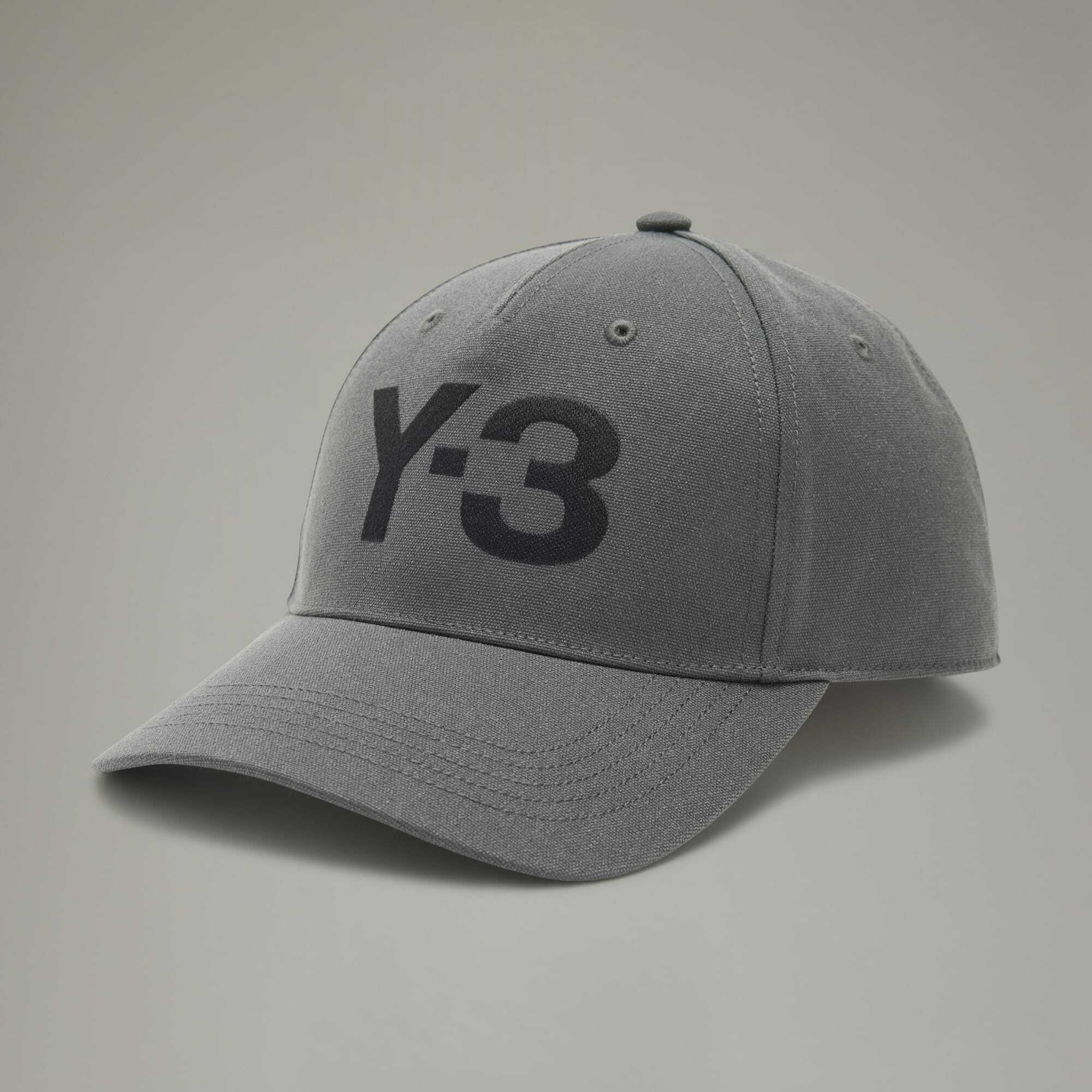 【 Y-3 LOGO CAP 經典LOGO棒球帽 - 碳灰 】