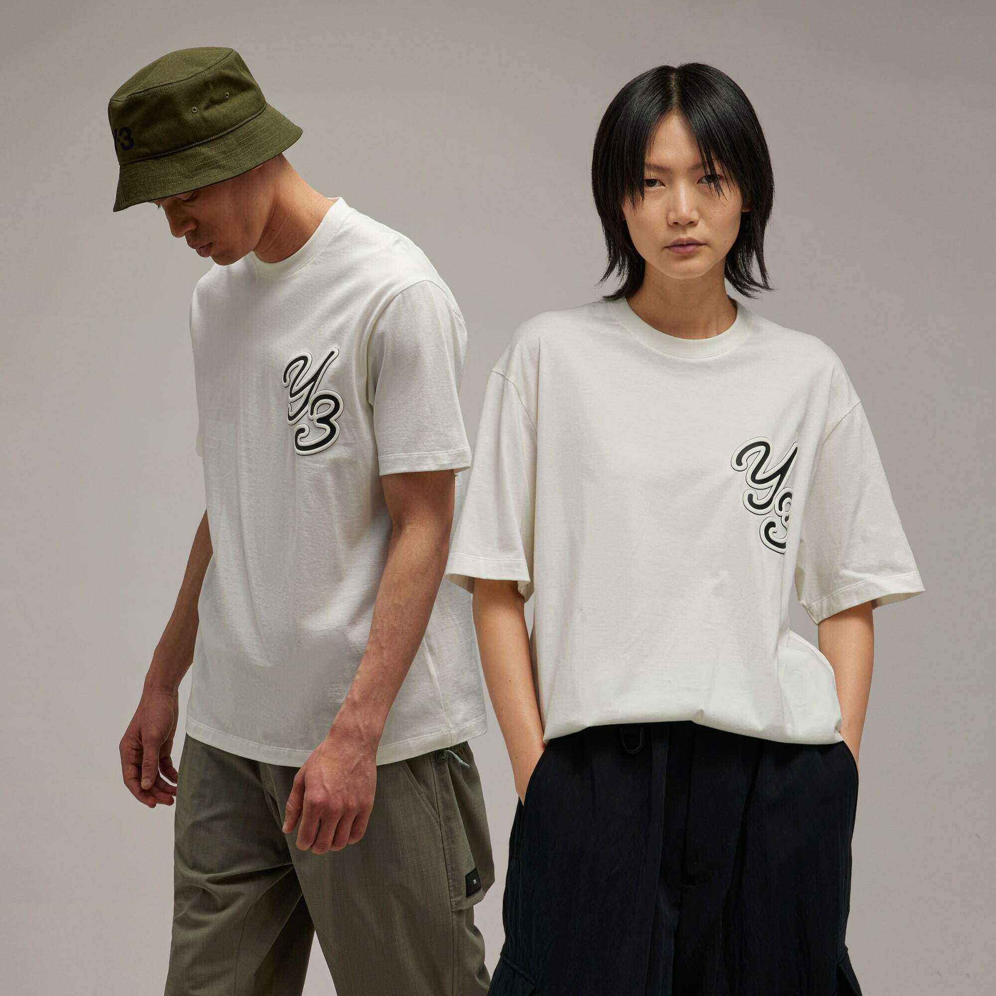 【 Y-3 GFX SS TEE 短TEE - 白 】