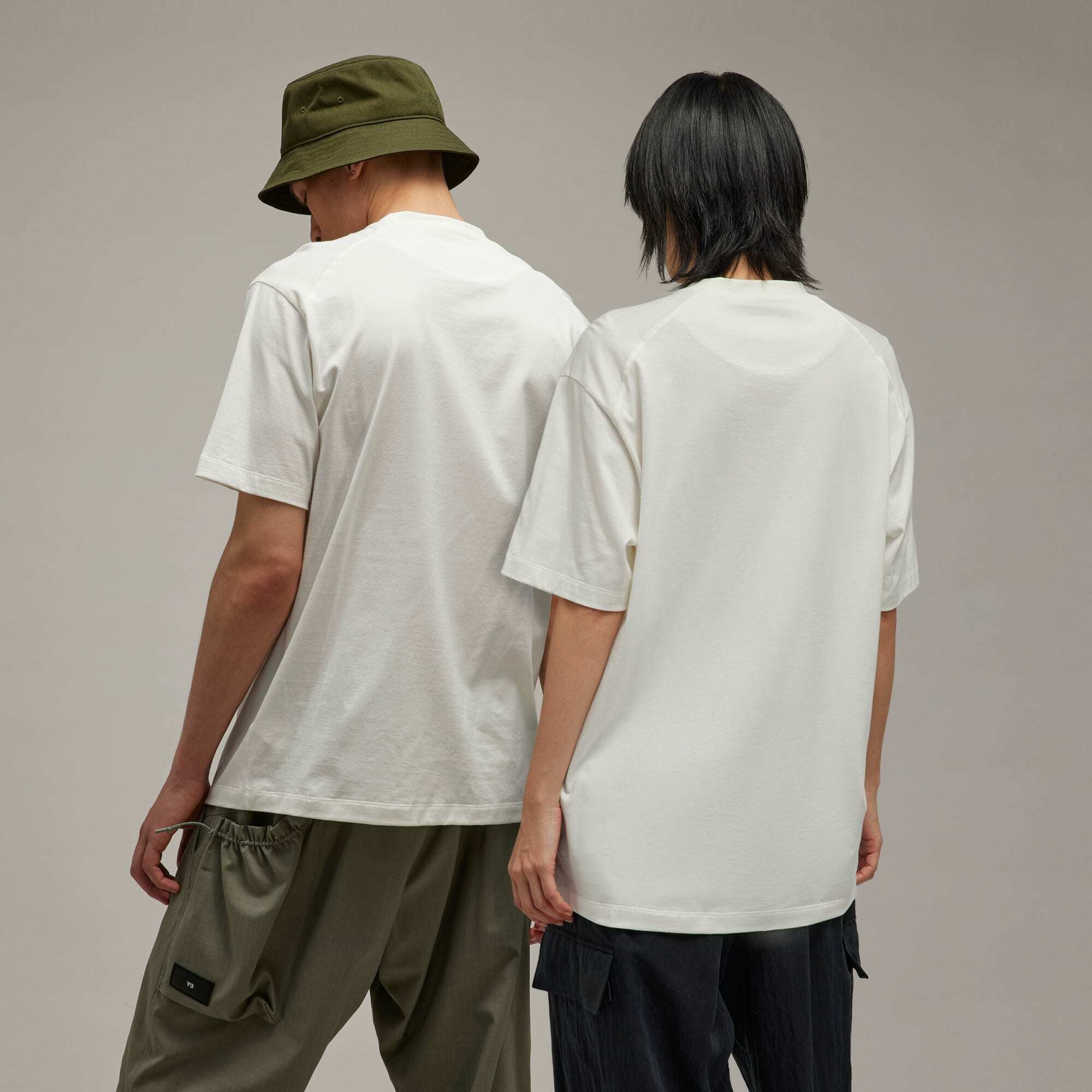 【 Y-3 GFX SS TEE 短TEE - 白 】