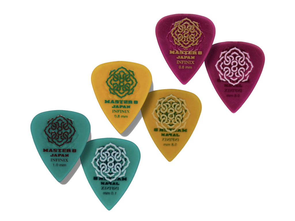 Infinix Pick - 日本製Pick Infinix Hard Polish橡膠防滑 一包六個