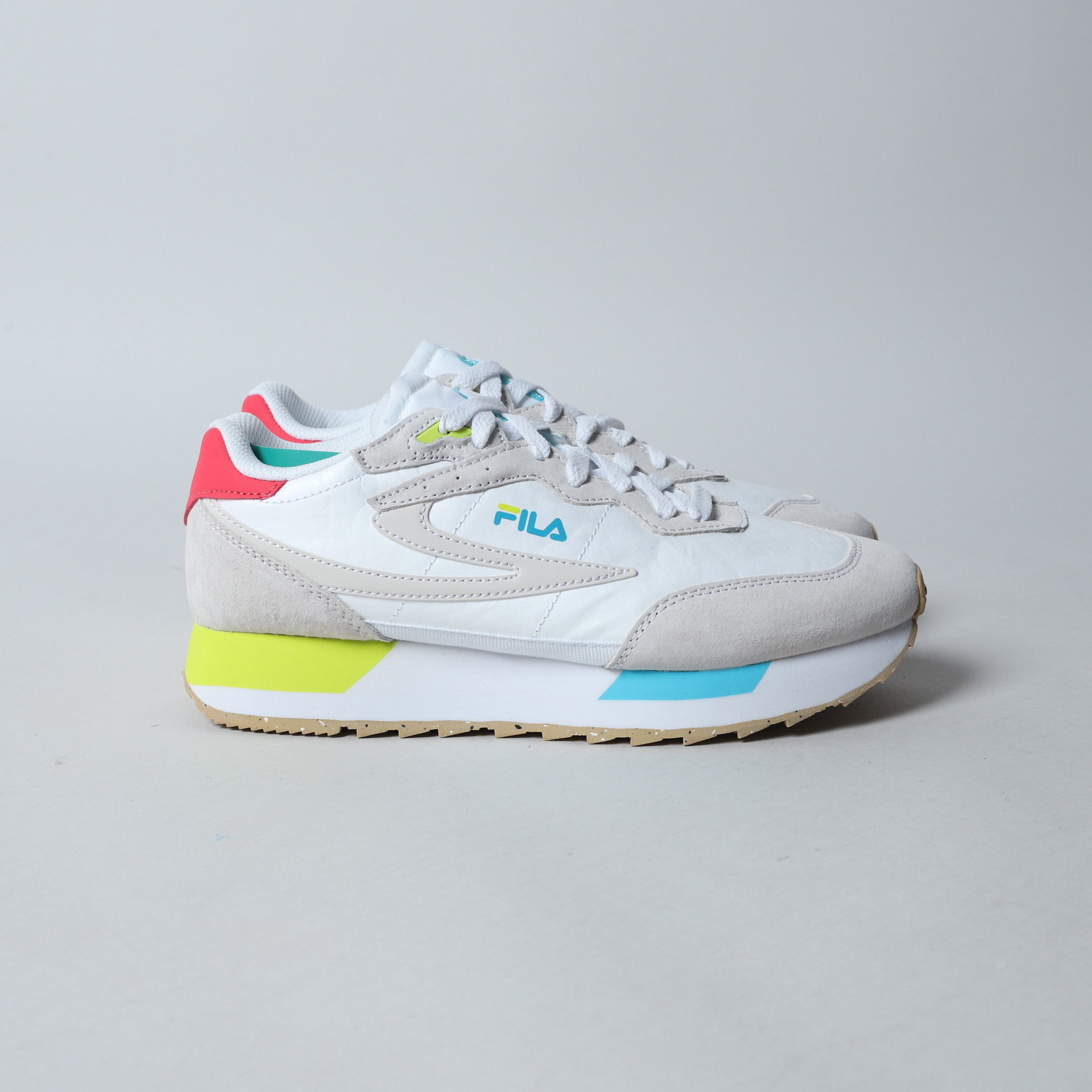 【二手 US6.5/25CM】FILA #BackToNature 厚底 復古 運動鞋【4-C126V-155】