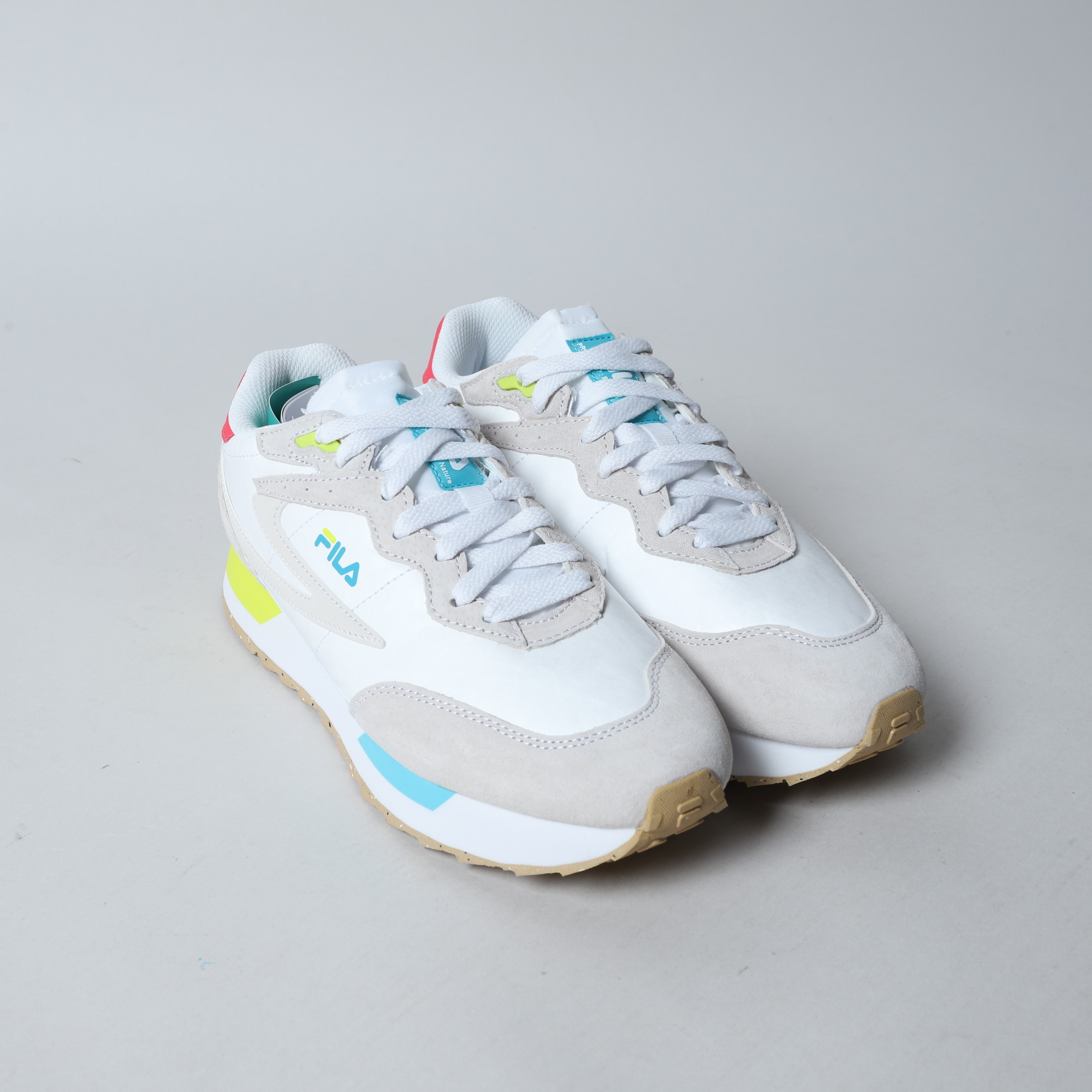 【二手 US6.5/25CM】FILA #BackToNature 厚底 復古 運動鞋【4-C126V-155】