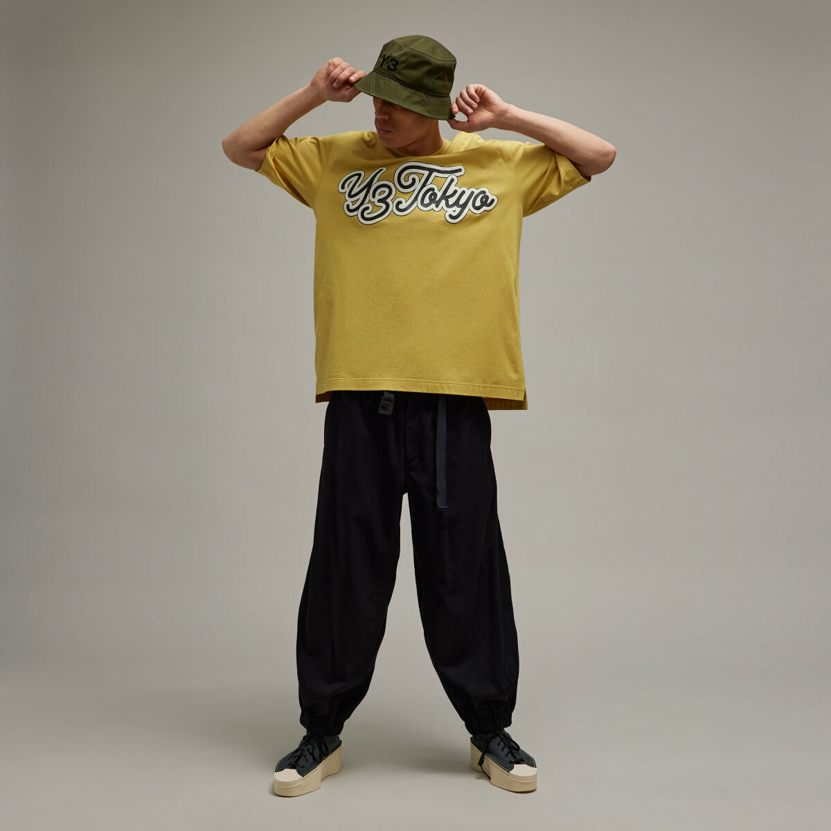 【 Y-3 GFX YY SS TEE 短TEE - 黃 】