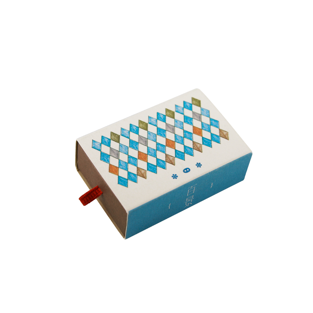 台北100景盒二號夏日風景款，可直接燙在布上的織片，細膩手工藝設計