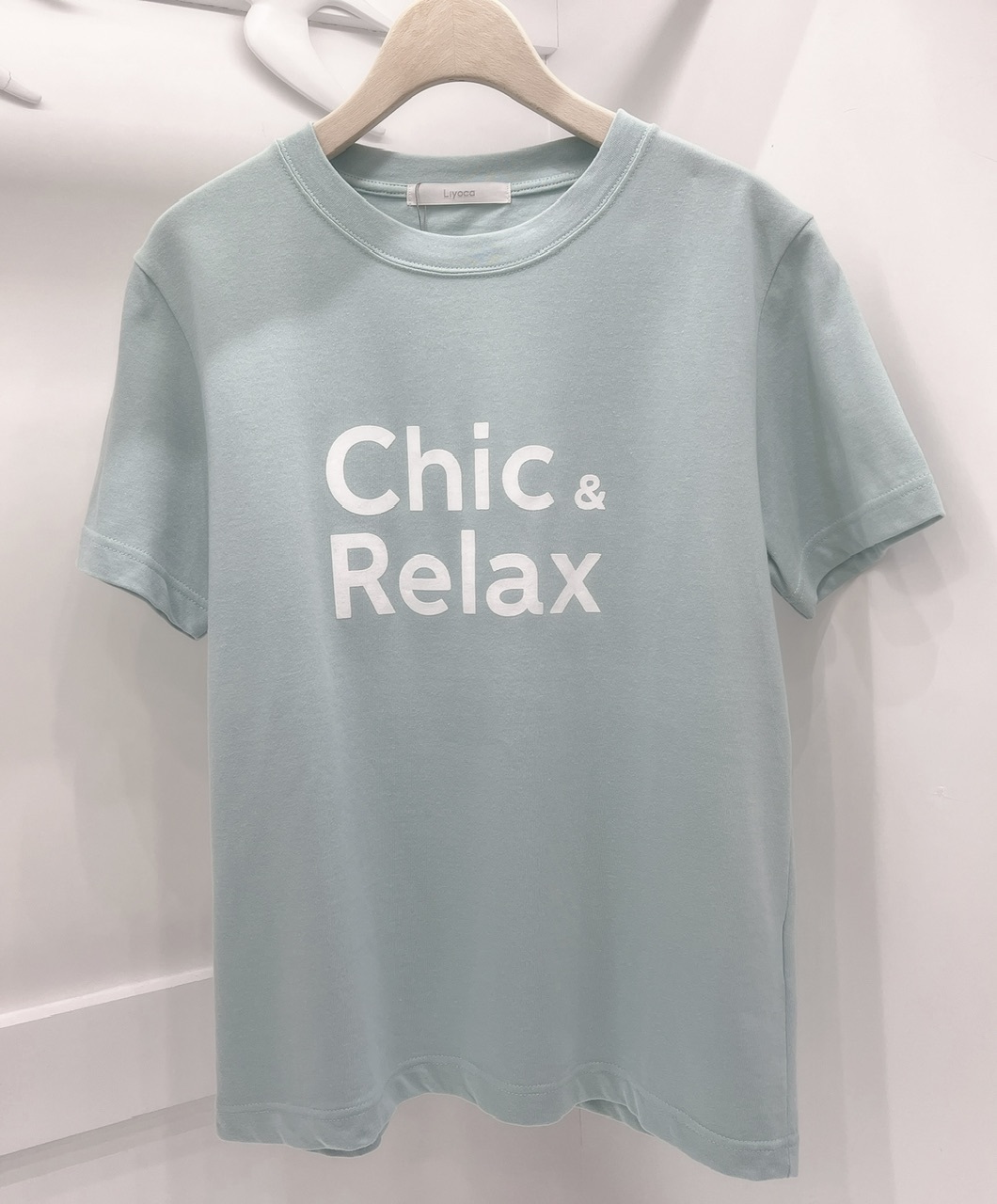 Chic&Relax字母棉T