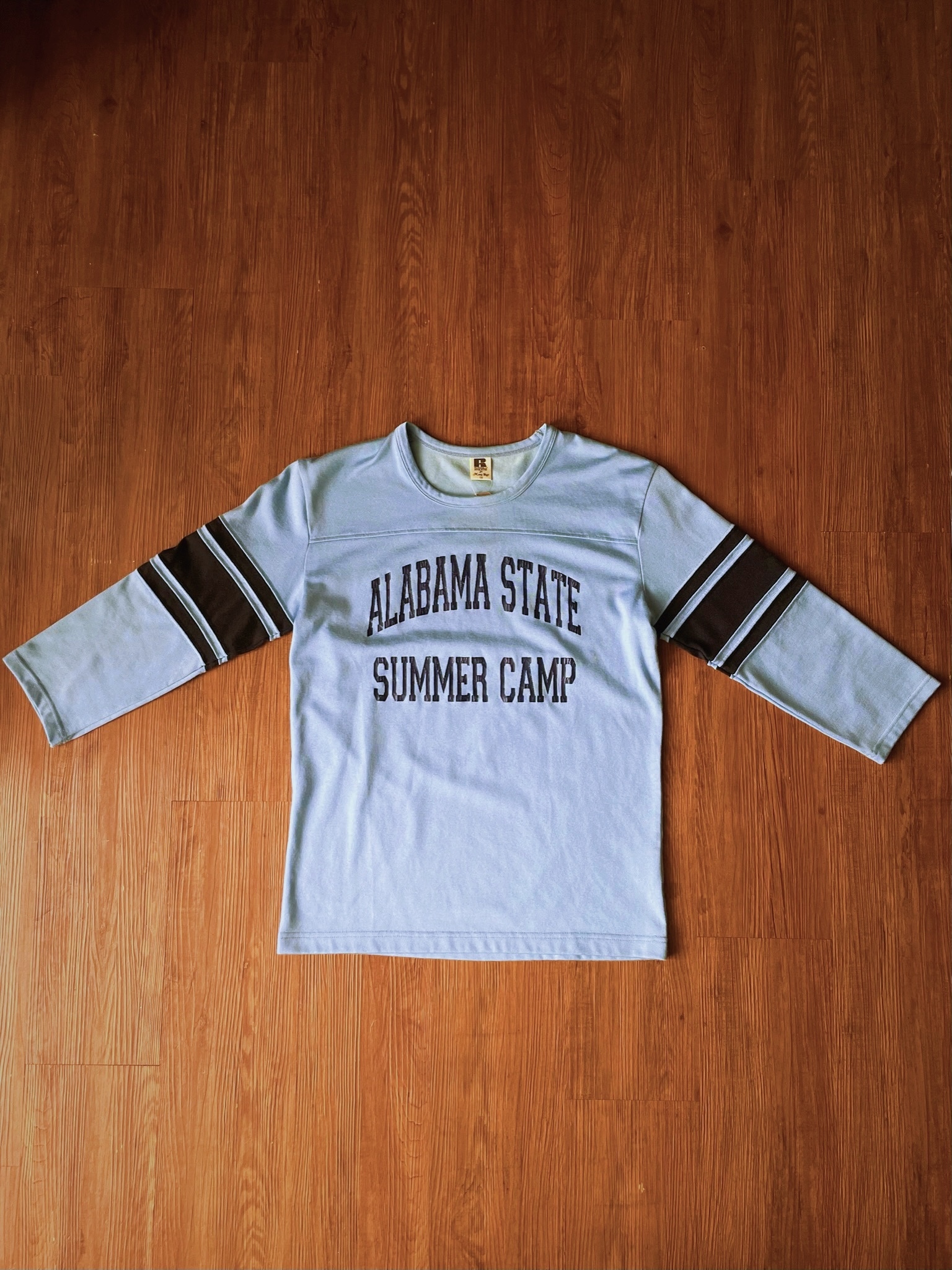 Vintage T-shirt / 古著RUSSELL ATHLETIC 阿拉巴馬州大夏令營滾邊短Ｔ