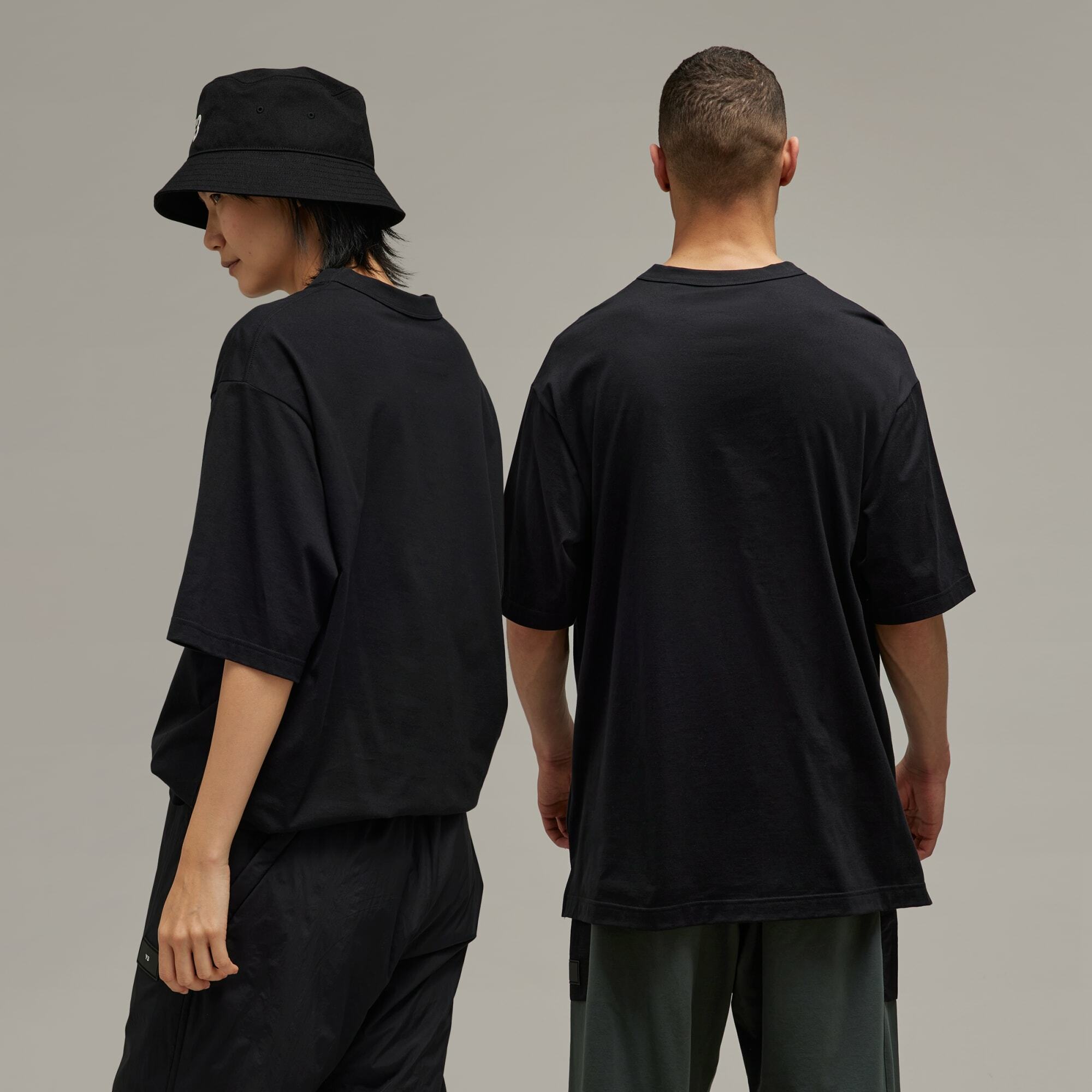 【 Y-3 GFX YY SS TEE 短TEE - 黑 】