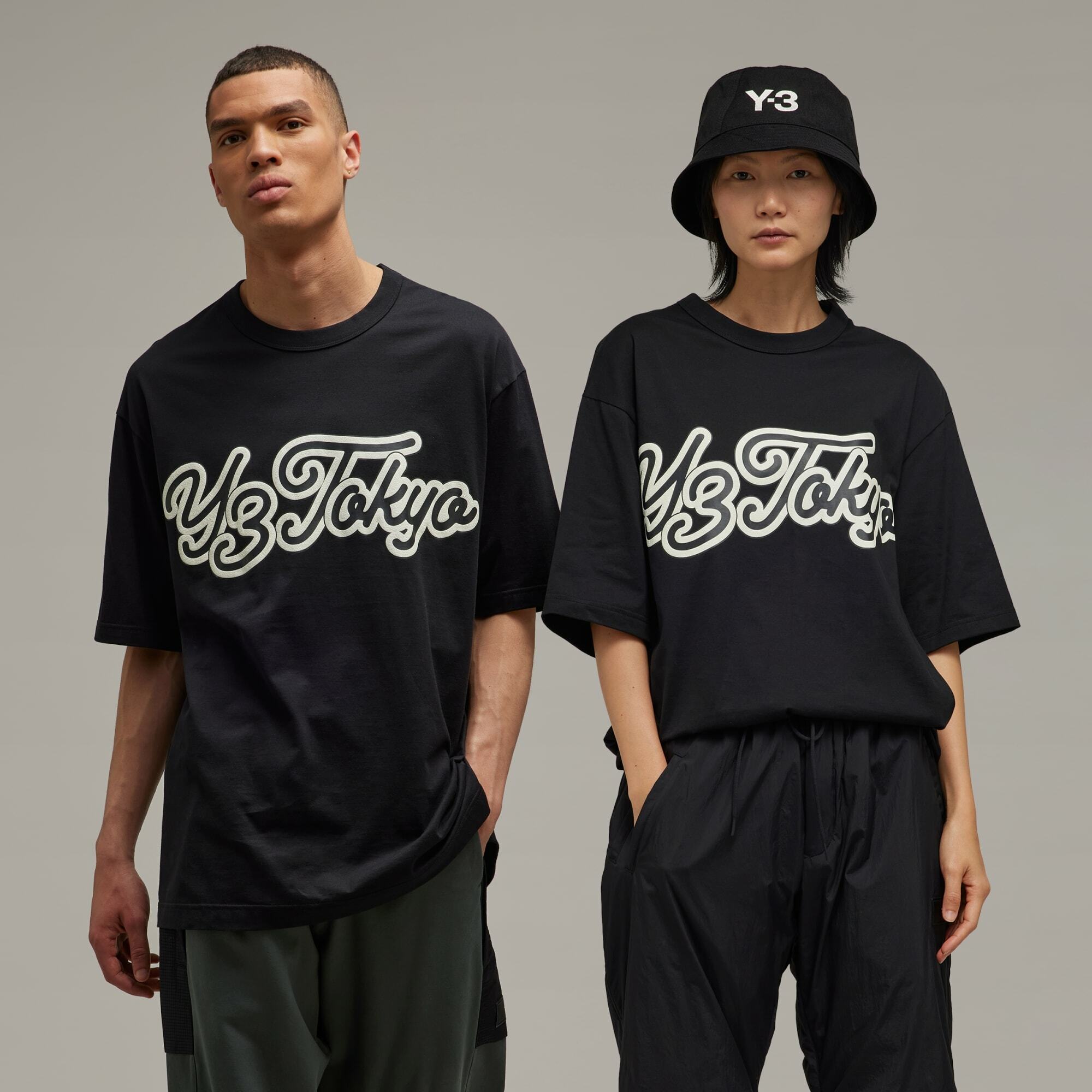 【 Y-3 GFX YY SS TEE 短TEE - 黑 】