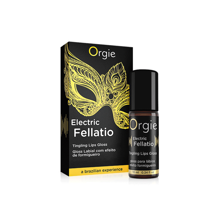 Orgie Electric Fellatio LIP GLOSS 跳動式震動口愛液 10ml