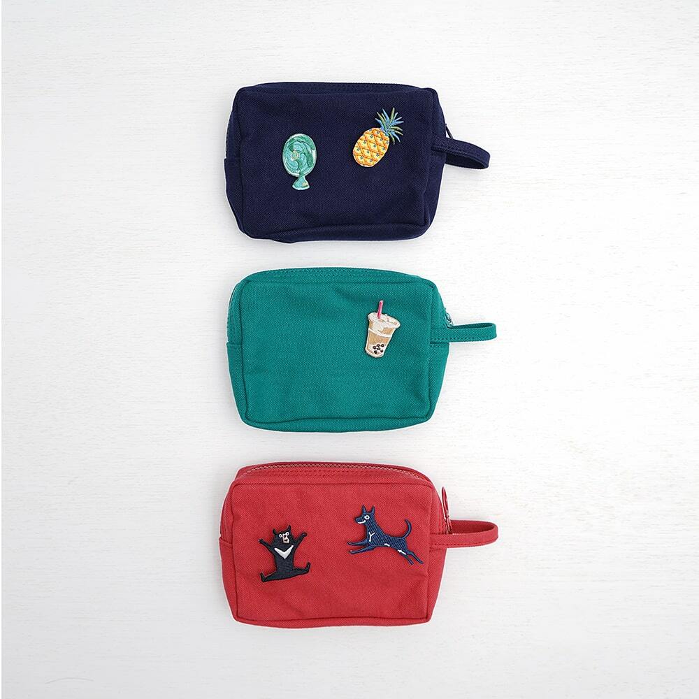 織片別針，各種台灣在地物件造型，手工編織細節，時尚配件