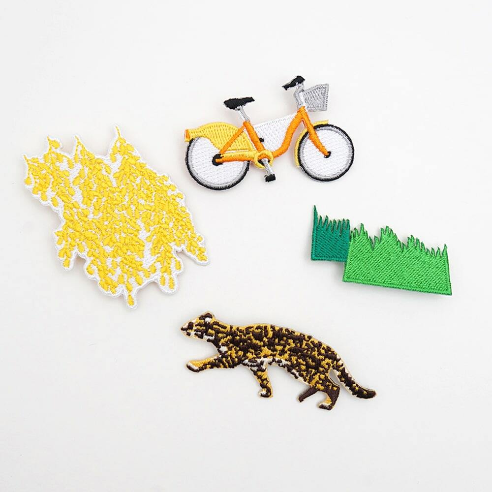 阿勃勒  繡片別針