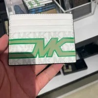 [S] MICHAEL KORS 36S3LCOD2B COOPER TALL CARD CASE,PALM, 196163822181 (SMK516)