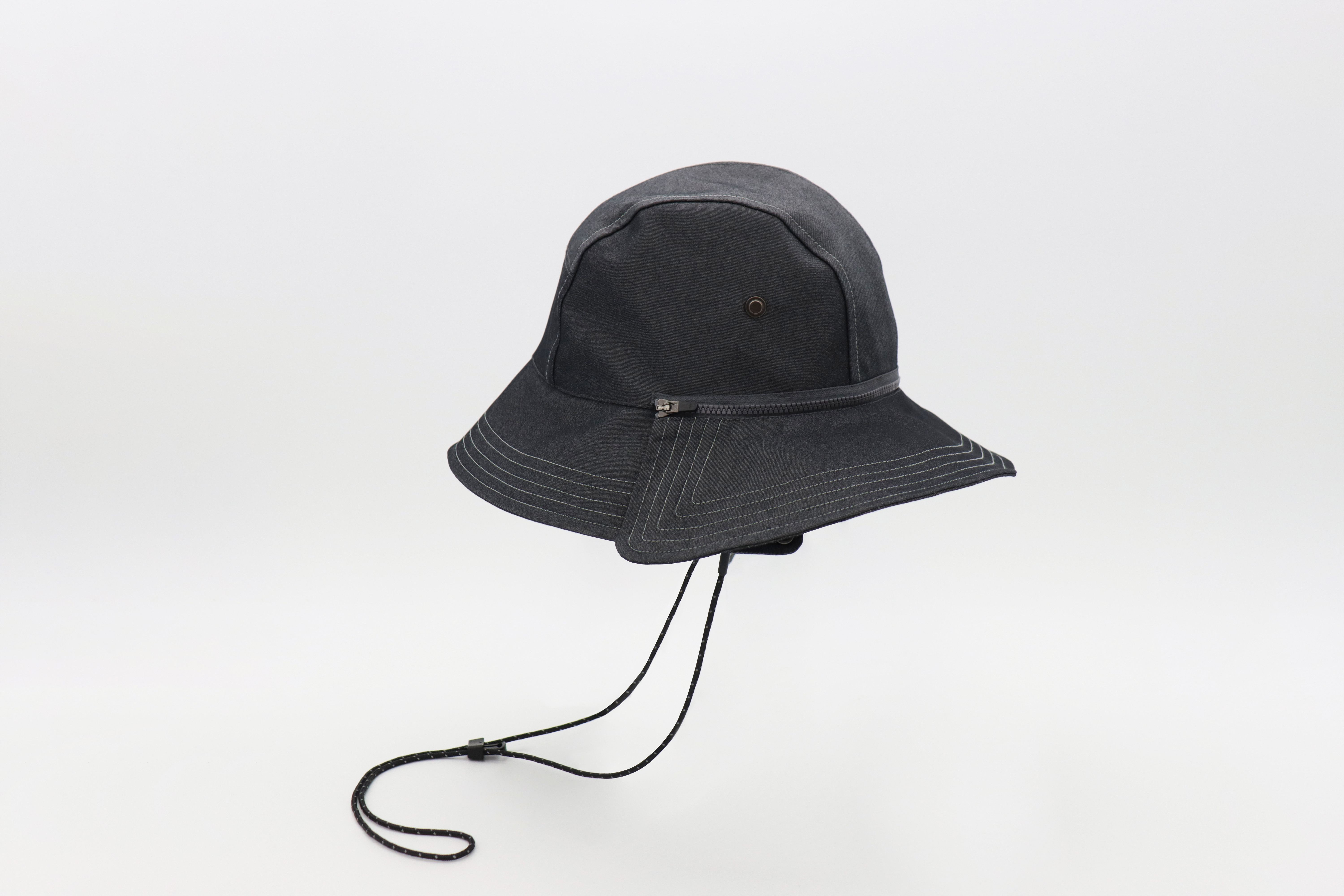 U.I.J X oqLiq ｜丹寧 COOLMAX®兩用漁夫帽