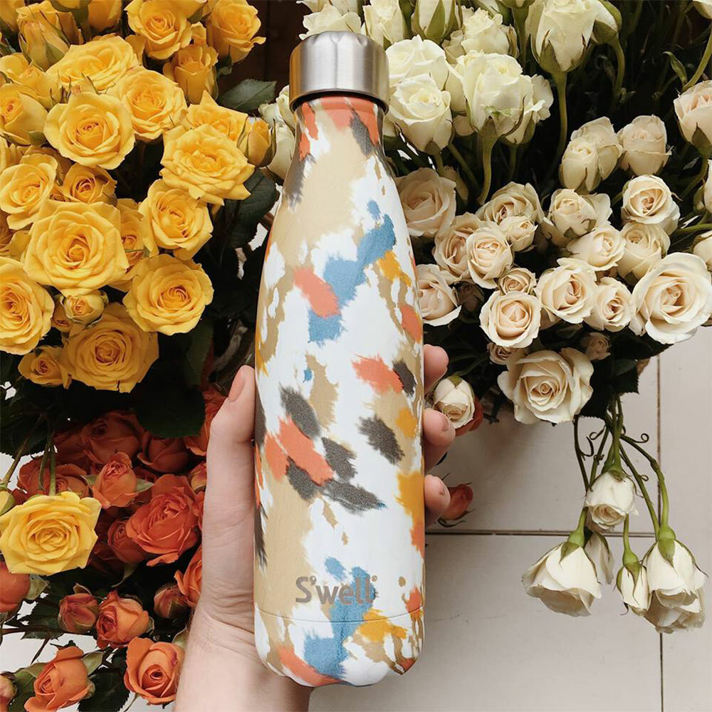 S'well Exotics-Ivoire Cheetah-17oz(500ml)