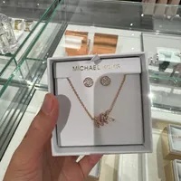 [S] MICHAEL KORS MKJ8022 SET NECKLACE,GOLD, 796483595569 (SMK519)