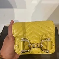 [S] TRUSSARDI MARIGOLD SHOULDER CHAIN QUILTING,CEDAR, 8055720159165 (STJ120)