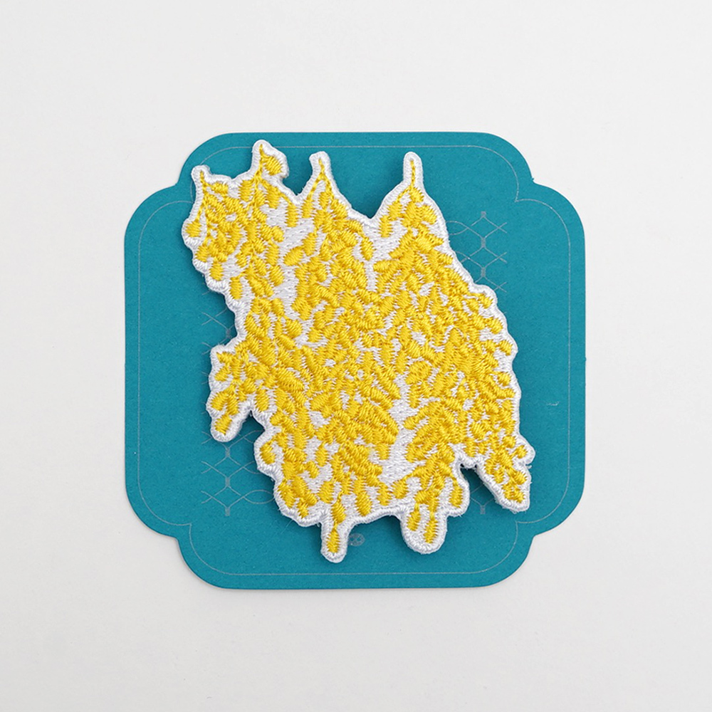 阿勃勒  繡片別針