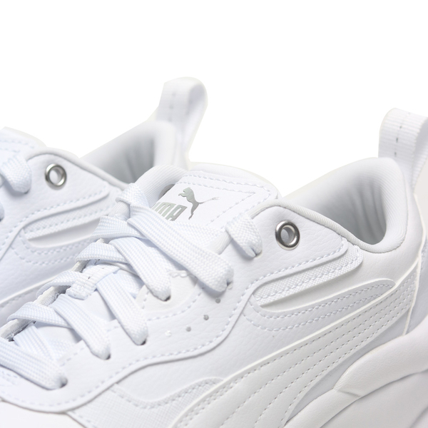 PUMA 休閒鞋 CILIA WEDGE 全白 增高 復古鞋 女 39391502