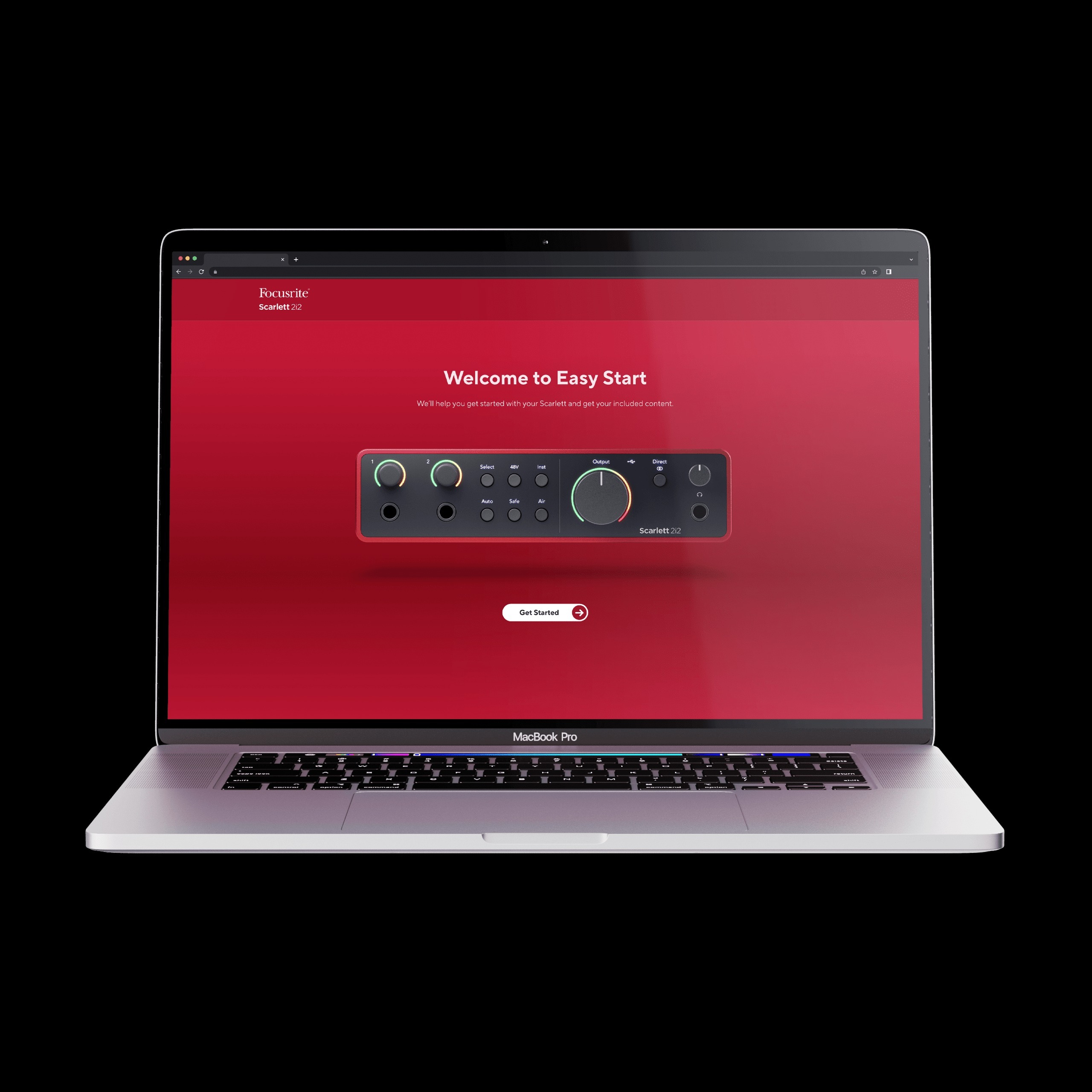 Focusrite Scarlett 2i2 Loopback 回錄功能操作畫面,直播與 Podcast 錄音利器