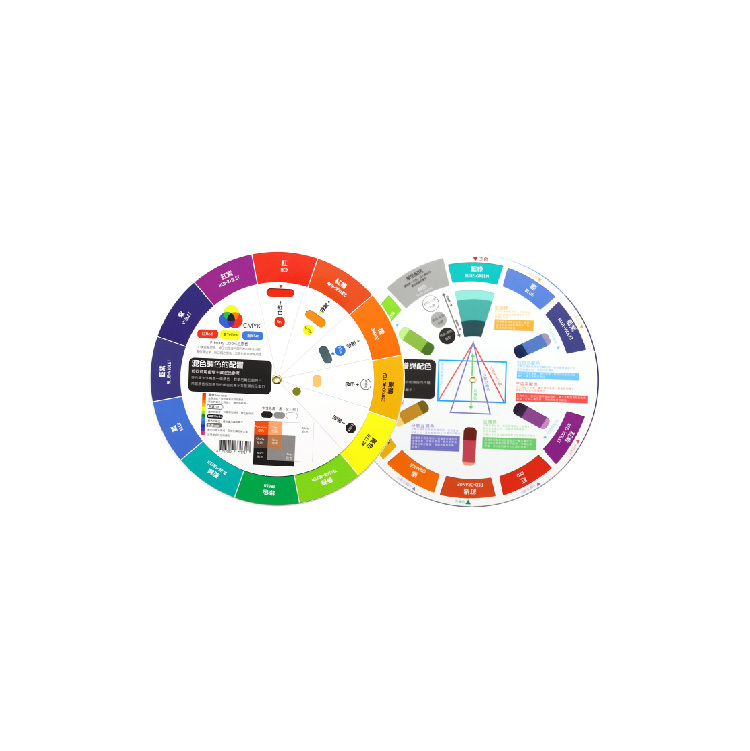 台灣 F&G COLOR WHEEL 色相環