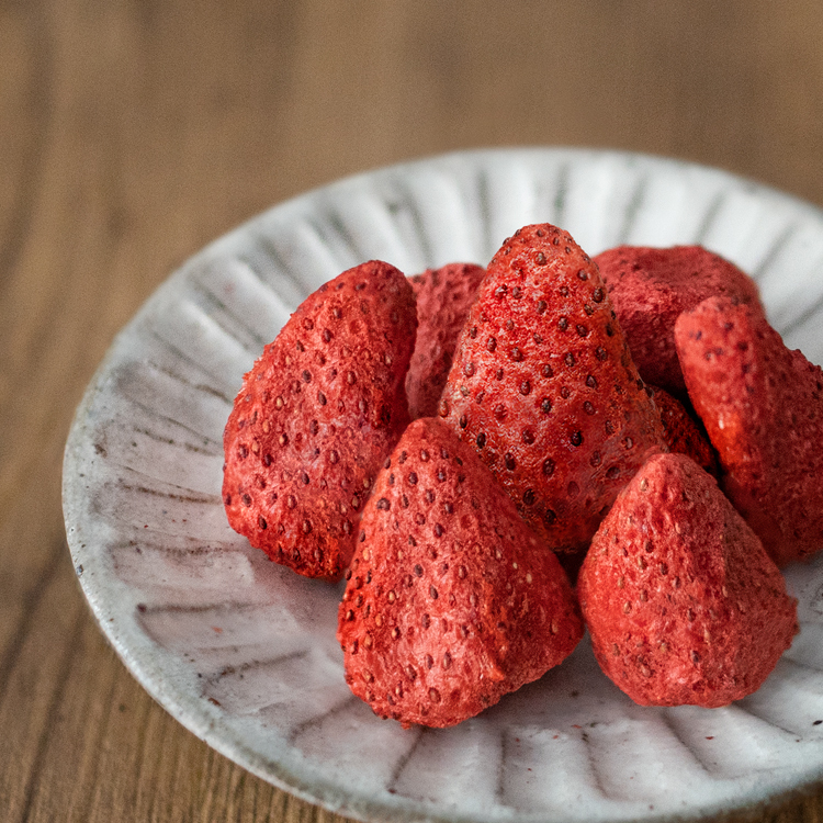 無加糖草莓凍乾