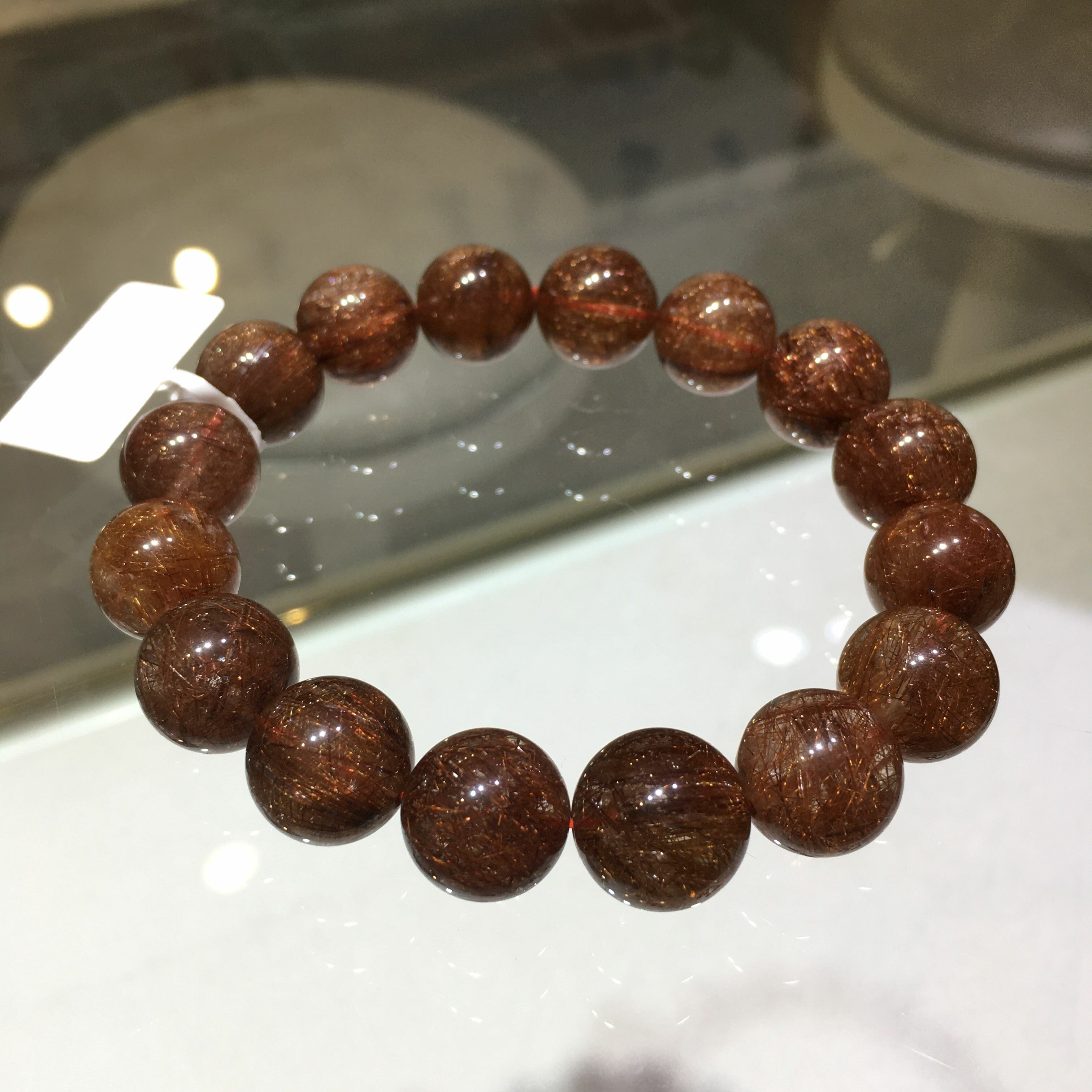 銅髮晶手串 56635 14mm