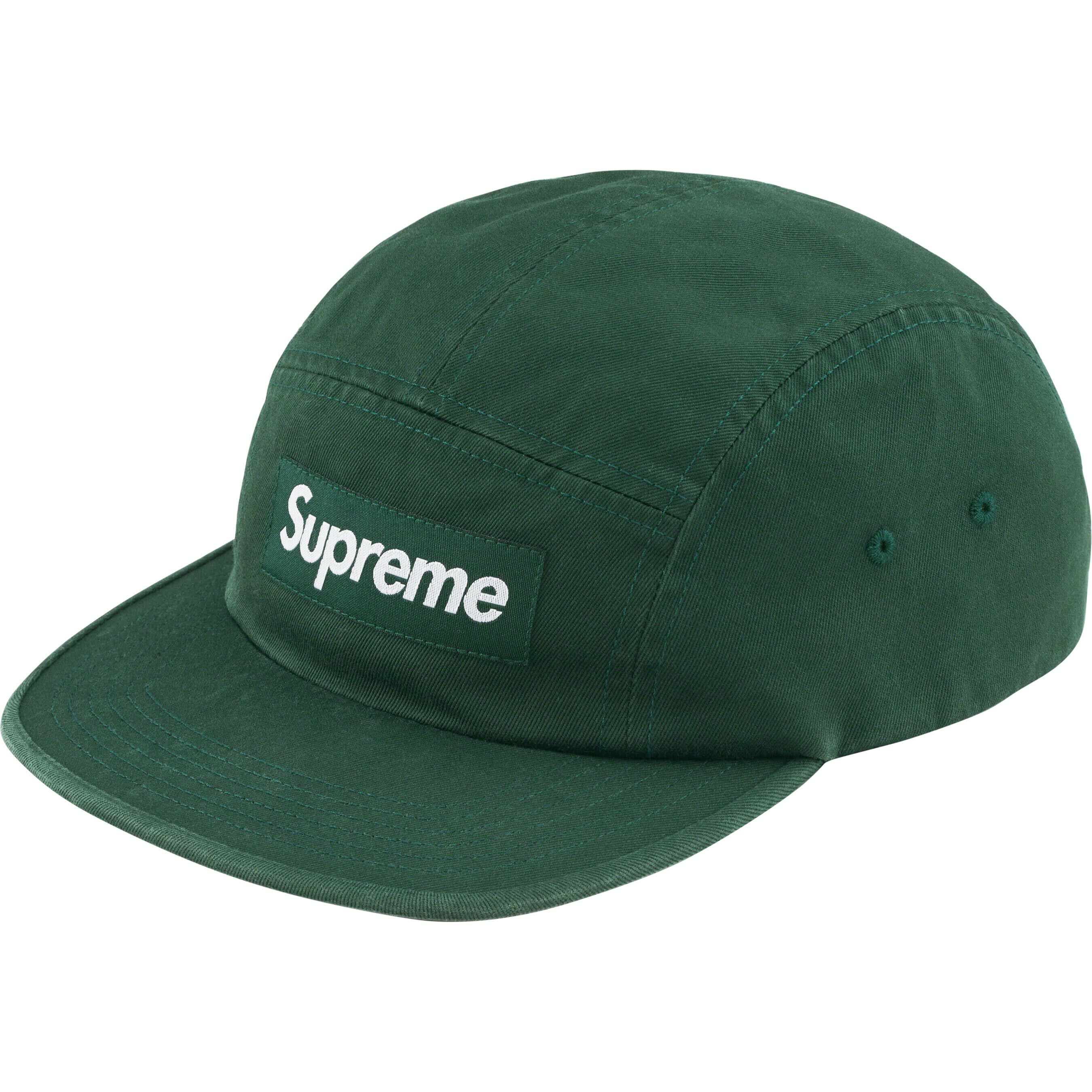 Supreme Washed Chino Twill Camp Cap (FW23)