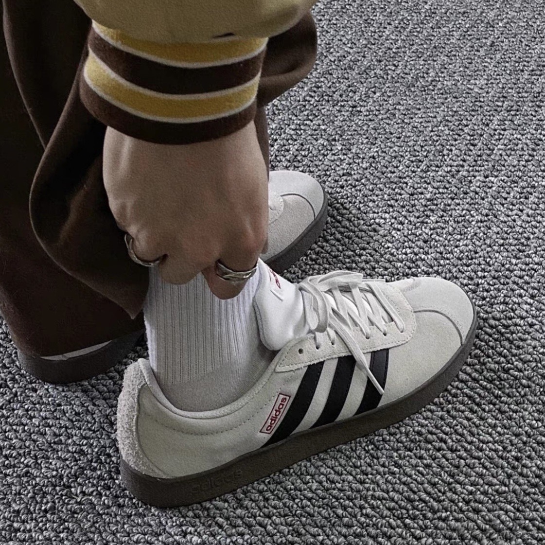 代購Adidas Neo VL Court Lifestyle 岩石灰 平替版 Samba HQ1802