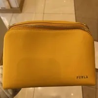 [S] FURLA WB00322 BX0006 0593S FURLA AMICA S CROSSBODY,POLLINE+NERO, 8050597036120 (SF227)