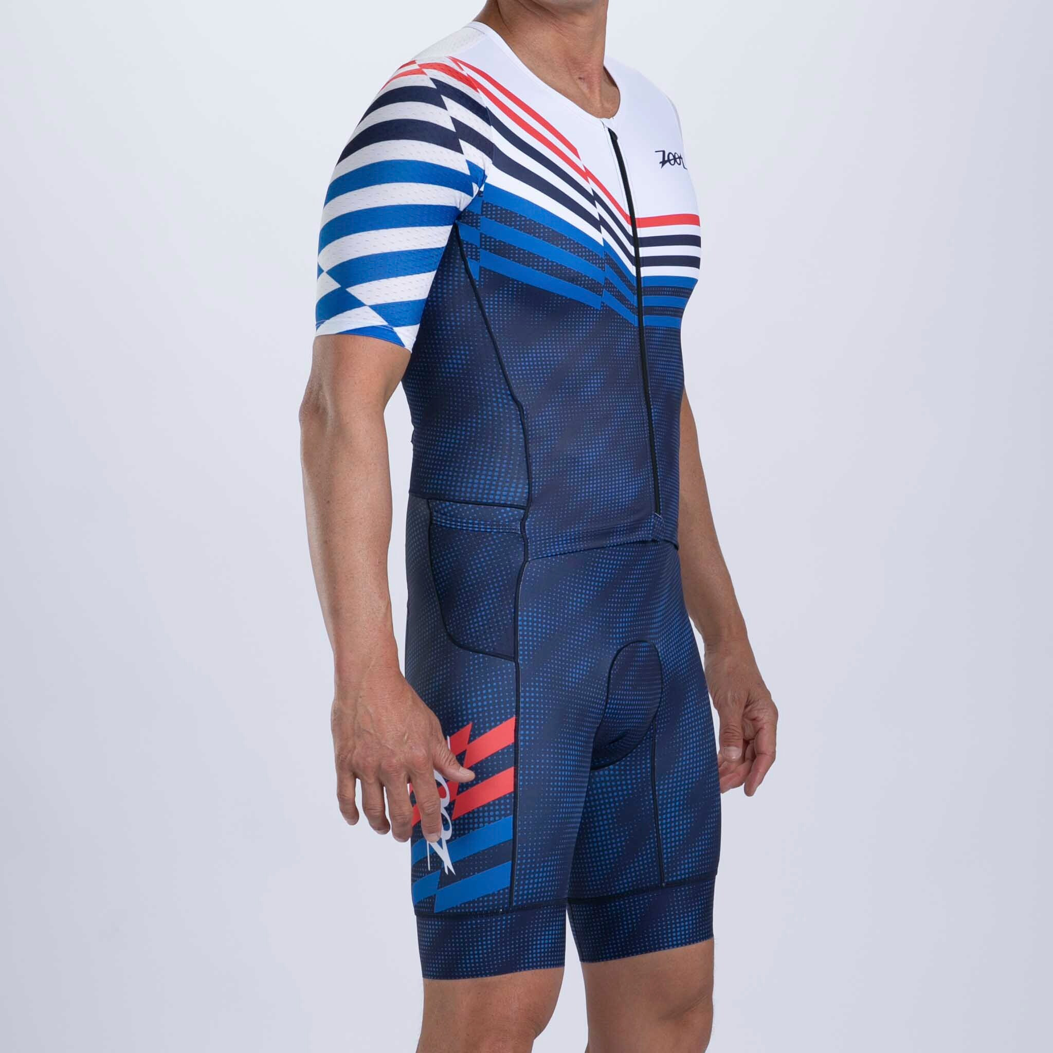 Zoot France World Championship Tri Aerosuit Men (Cote DAZURE)
