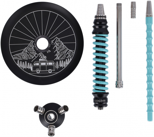 Mamay Customs Coilover Mini - Black Tiffany