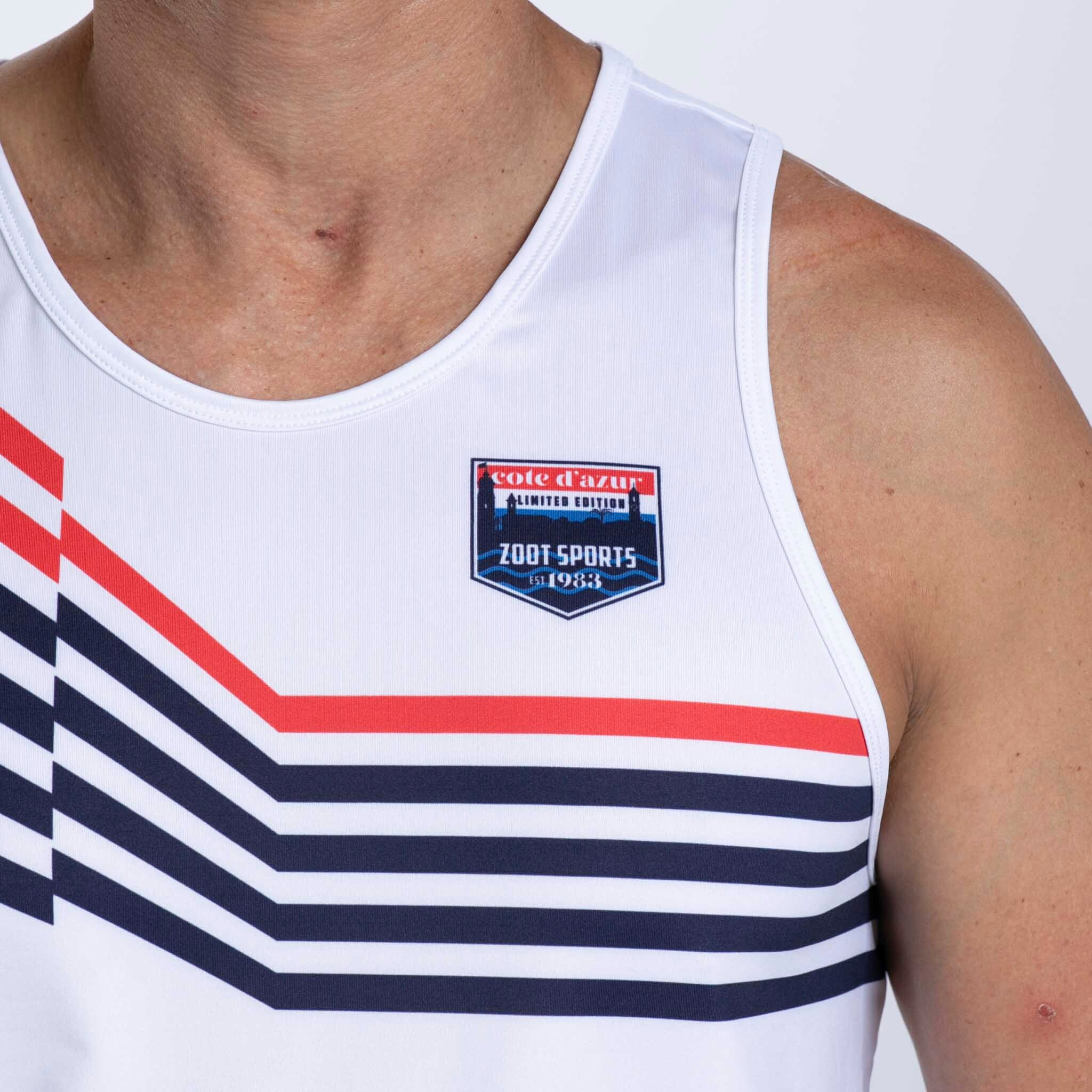Zoot France World Championship Tri Run Singlet Men (Cote DAZURE)