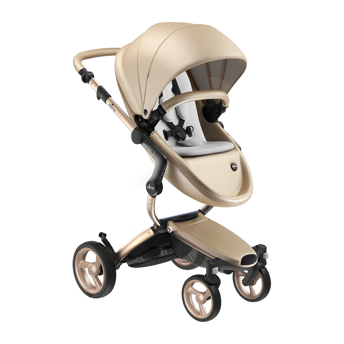 mima xari 頂級嬰兒推車-流光金