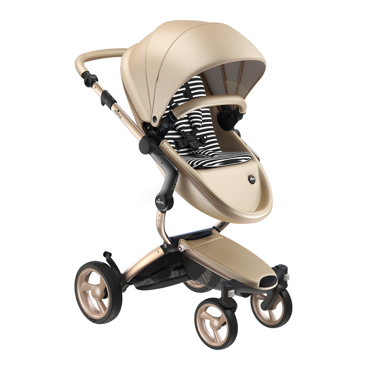 mima xari 頂級嬰兒推車-流光金