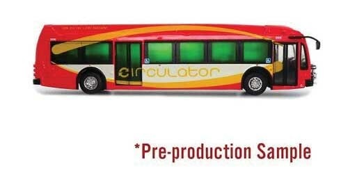 Iconic Replicas 87-0309 HO規 Proterra ZX-5 巴士 華盛頓特區