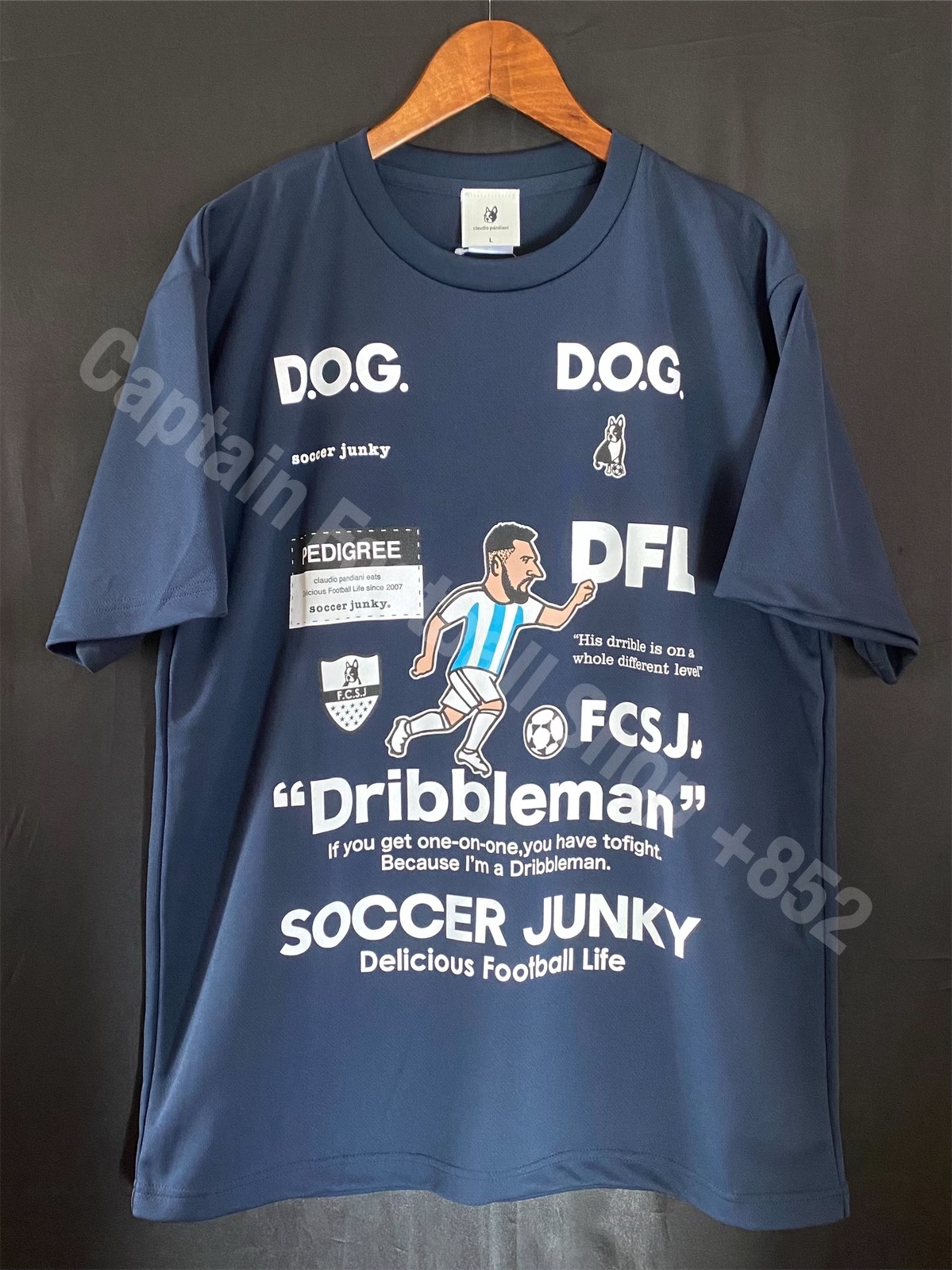 Limited Japan Soccer Junky Messi Dribbleman T-shirt