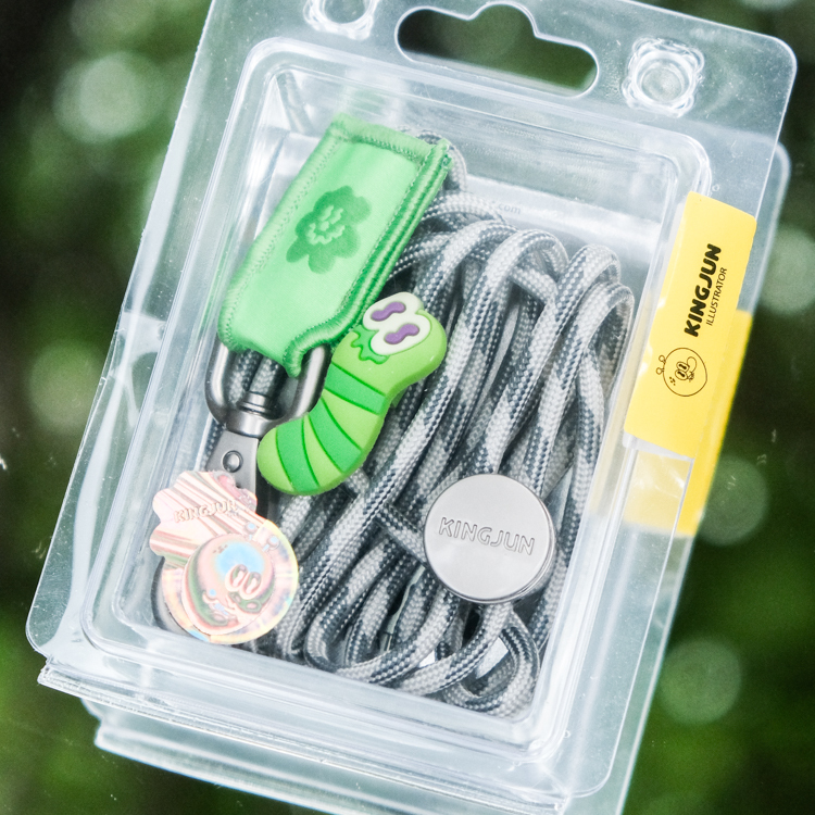 Kingjun｜手機掛繩｜灰色