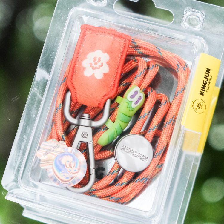 Kingjun｜手機掛繩｜橘色