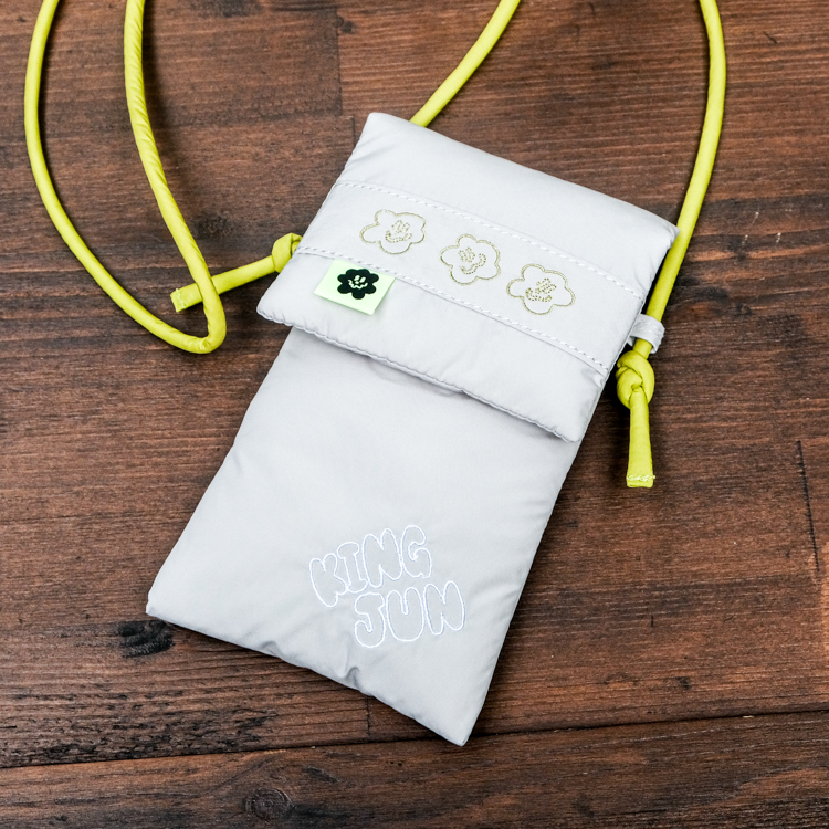 Kingjun｜斜掛包｜灰色