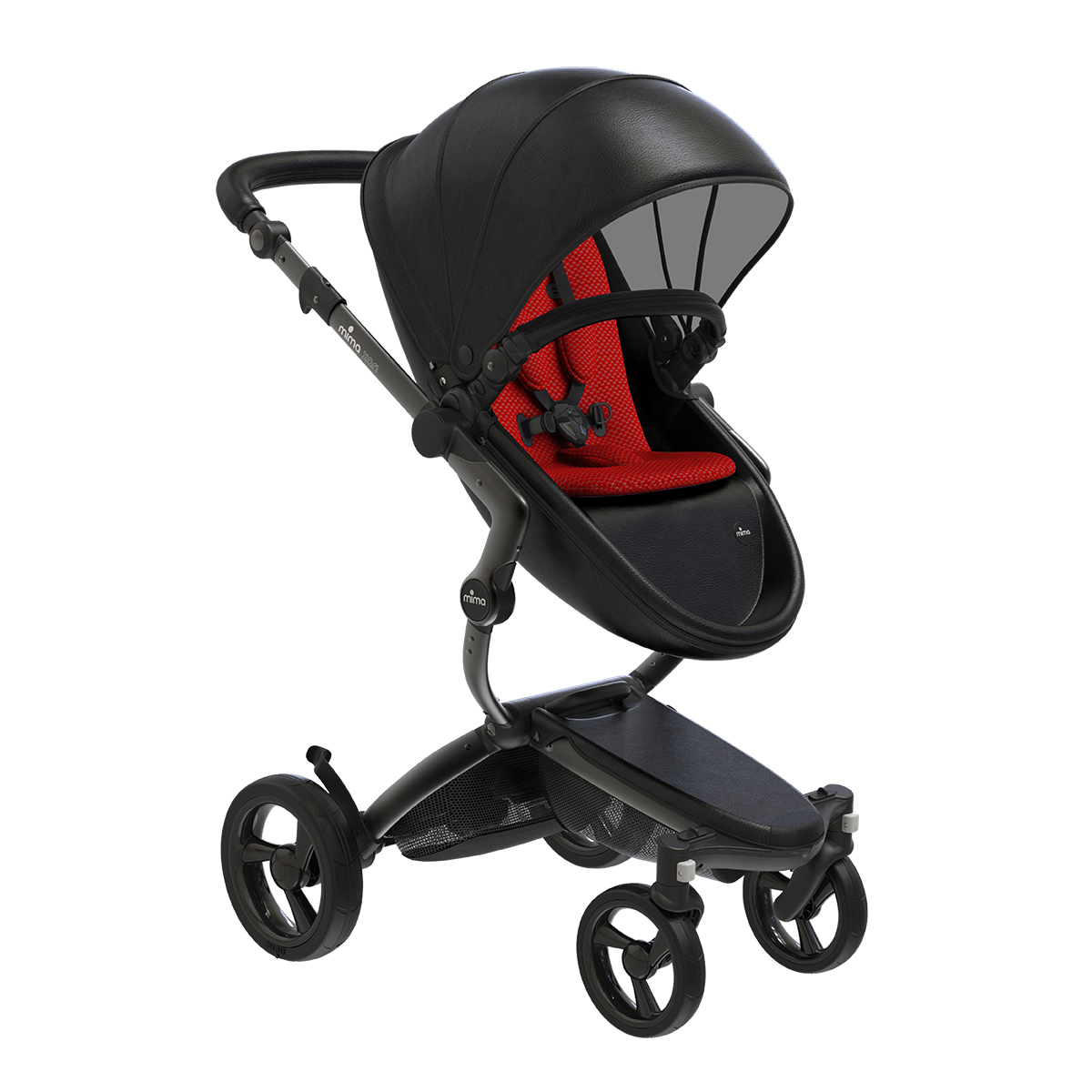 mima xari 頂級嬰兒推車-曜石黑
