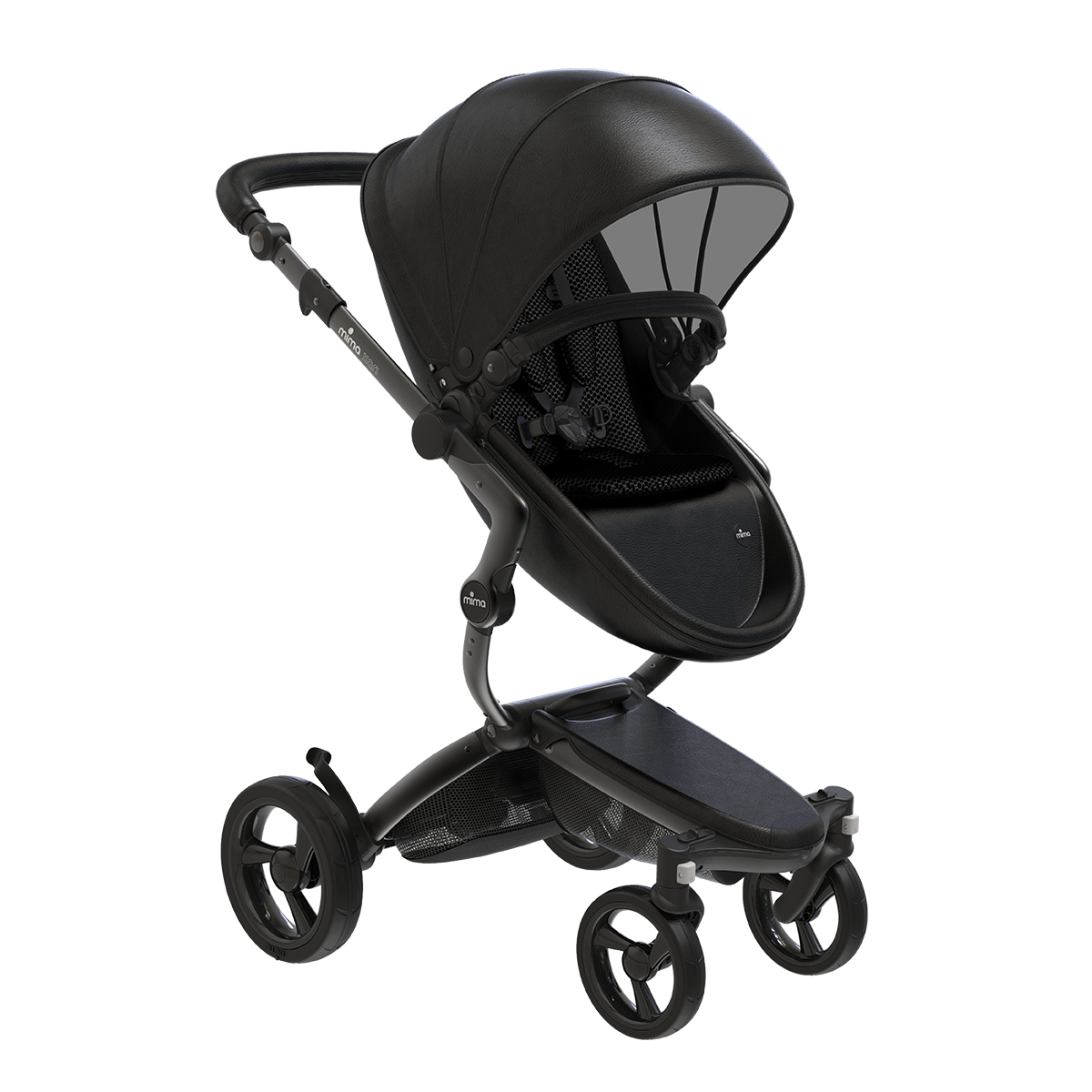 mima xari 頂級嬰兒推車-曜石黑
