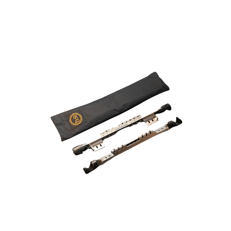 HxO Design｜不鏽鋼版爐具架手｜銀