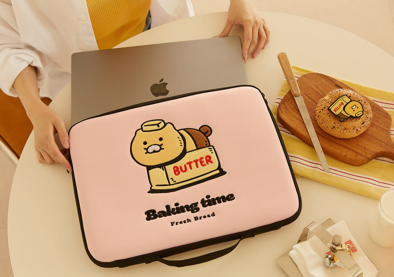 預購 韓國 KAKAO FRIENDS 烘焙時間 春植 筆電包