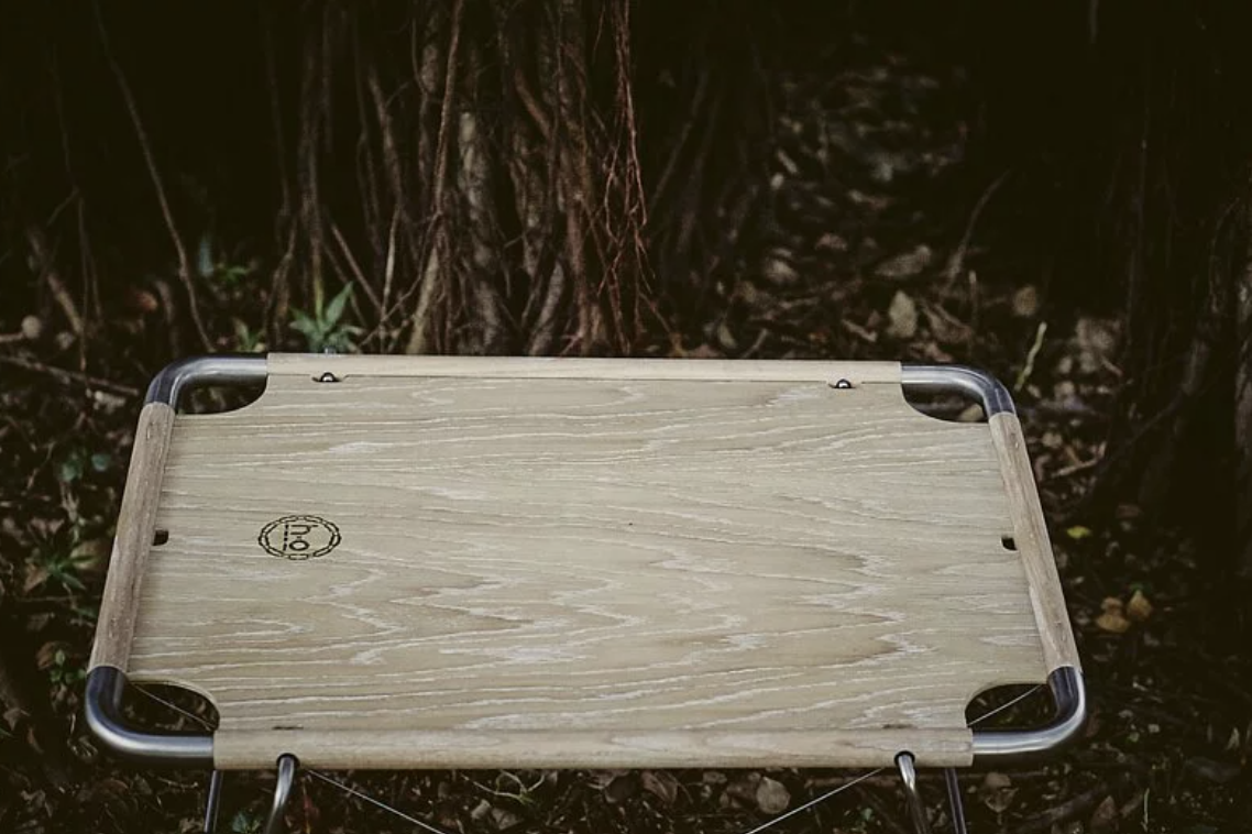 HxO Design｜不鏽鋼摺疊桌｜洗白款