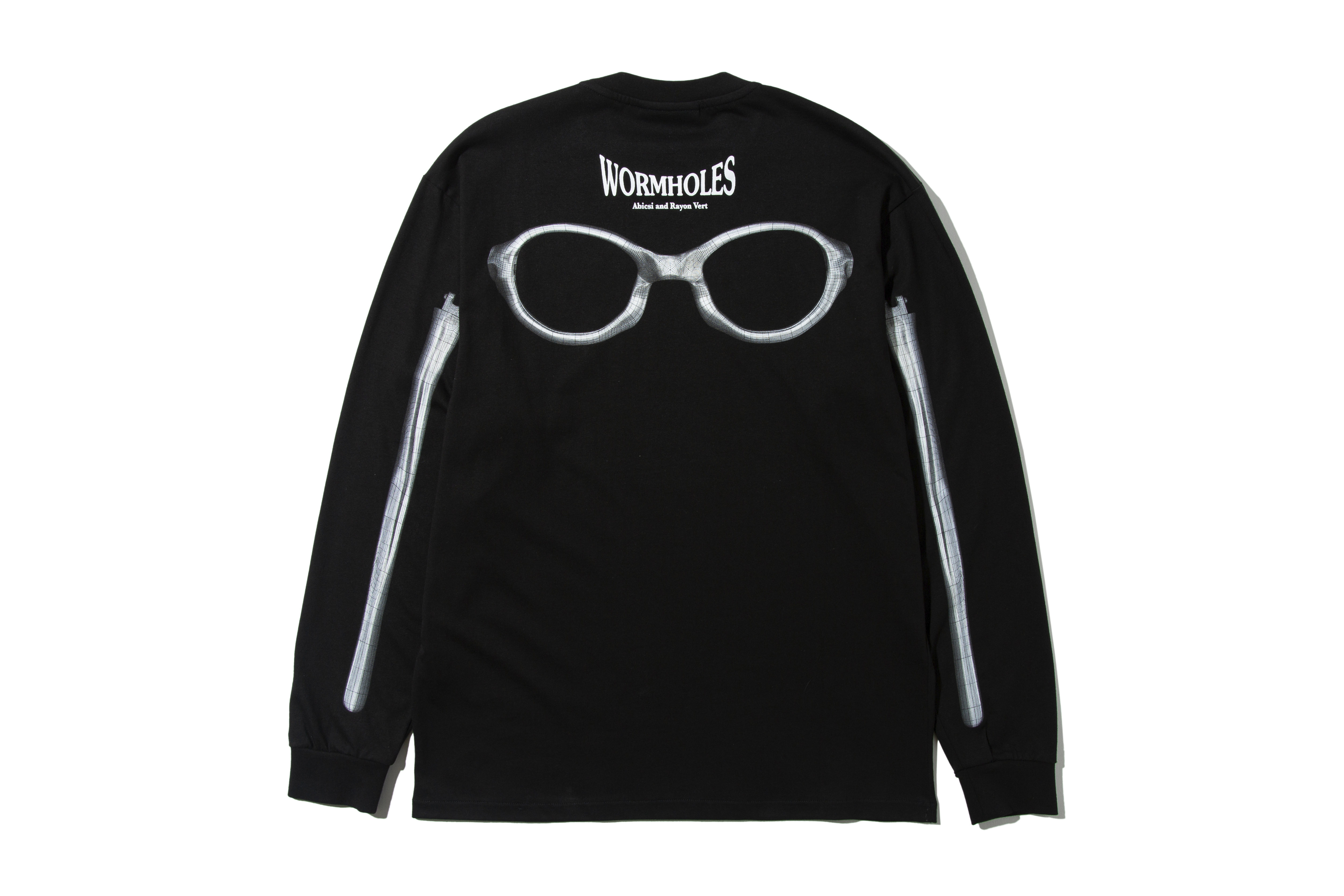 Rayon Vert “Wormholes LS Shirt” (Black)
